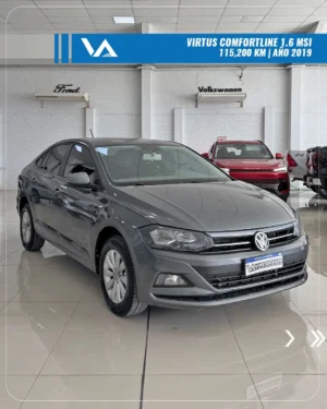 VIRTUS COMFORTLINE 1.6 MSI 110CV 2019