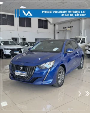 Peugeot 208 Allure Tiptronic 1.6 • 2022