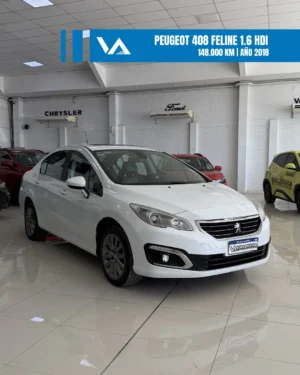Peugeot 408 Feline 1.6 HDI Año 2018